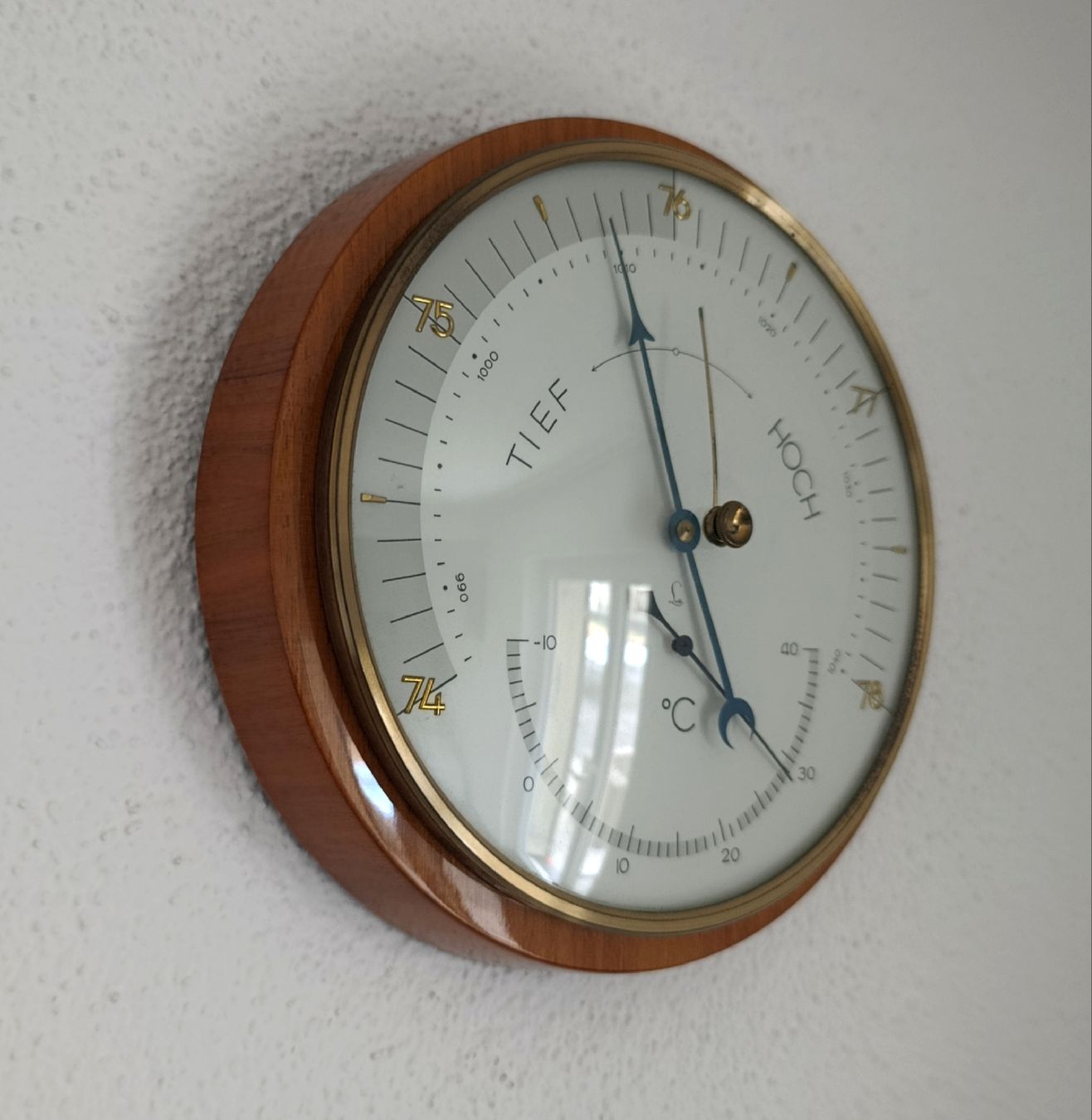 Autres articles pour la maison: Lufft Schiffsbarometer 23cm Thermometer Holzrahmen poliert – D'occasion à Wil SG par Donaldus 5