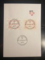 CH 1993 ATM Typ 9/8A 1.Tag-Vollstempel 8022 ZÜRICH 2.11.93