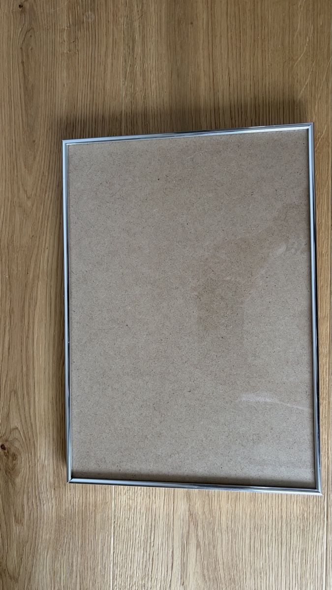 Cornici: Bilderrahmen, silber, glänzend, 30*21.5cm – Usato da Zürich venduto da Klusek_2019 1