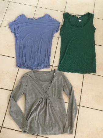 3 Esprit Umstands-Still Shirts Gr. S