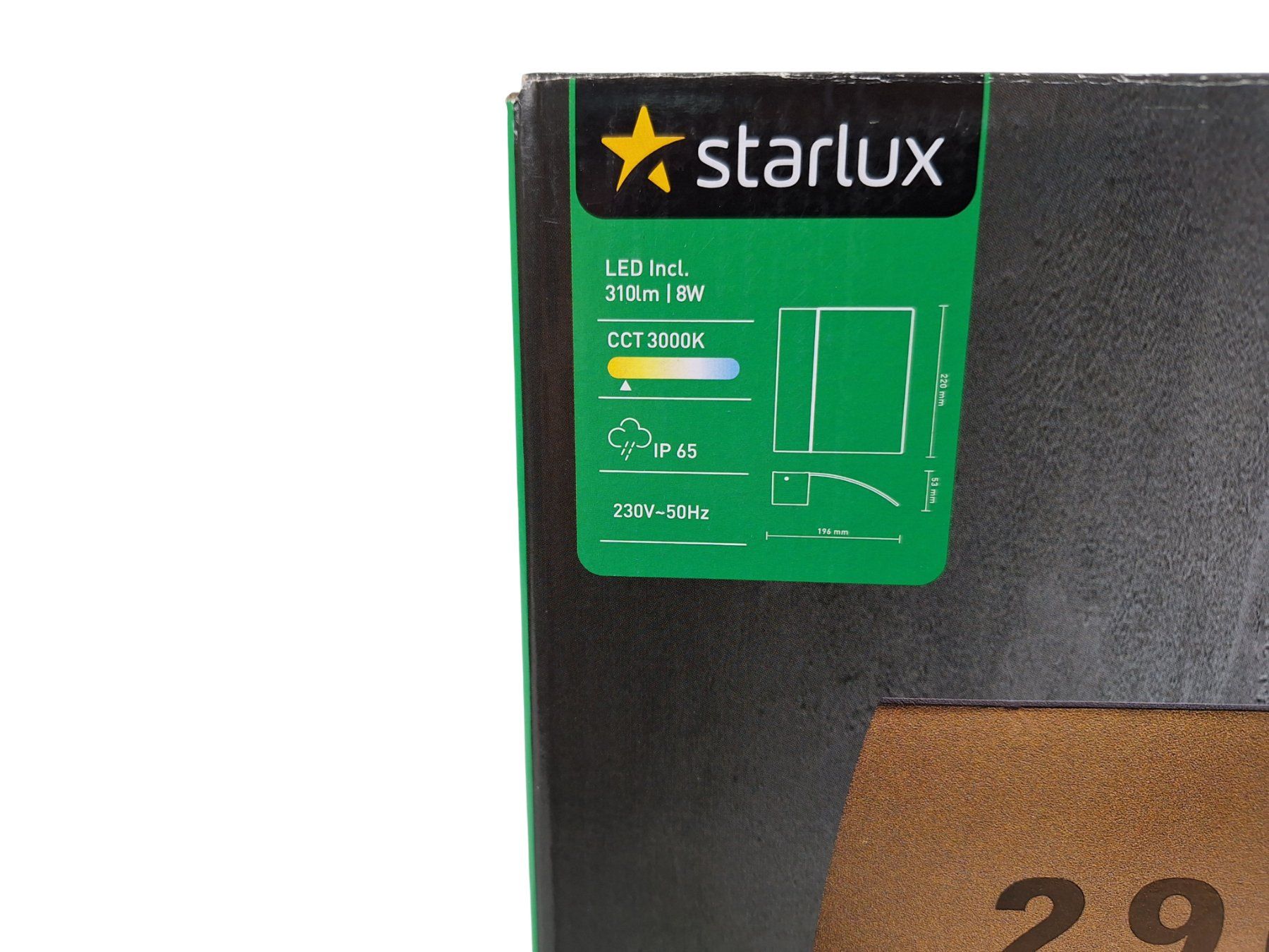 Lampade: STARLUX Numero LED Hausnummer-Aussenleuchte – Nuovo (secondo la descrizione) da Breitenbach venduto da Restwert_Breitenbach 5
