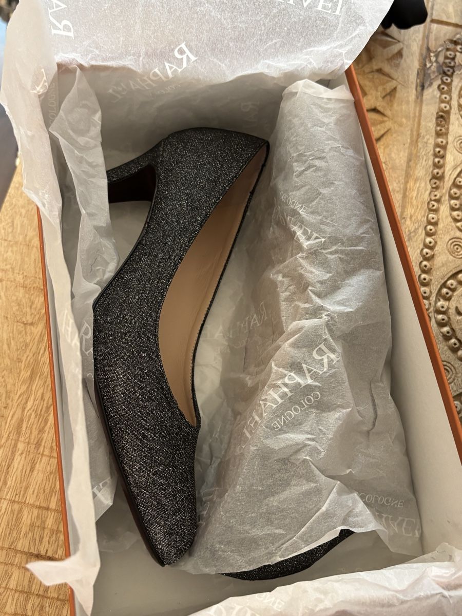 Scarpe da donna: Hand made, leather shoes, silver, 39 – Nuovo (secondo la descrizione) da Gersau venduto da Hedgie21 8