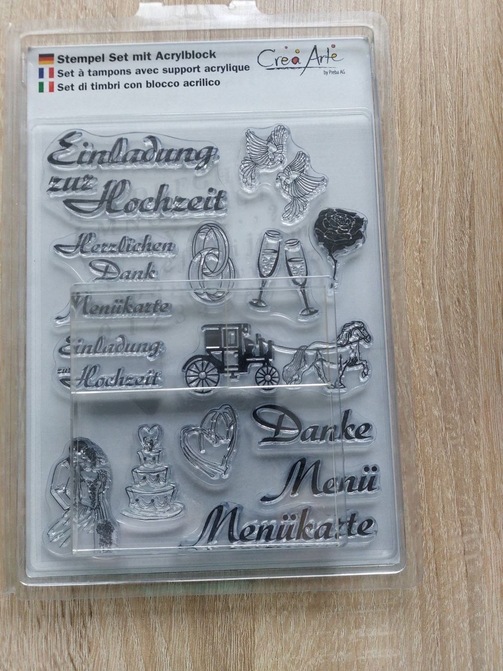 Tampons: *** STEMPEL MIT BLÖCKEN *** – Neuf avec emballage d'origine à Amriswil par SCHLOSSGEISTLI