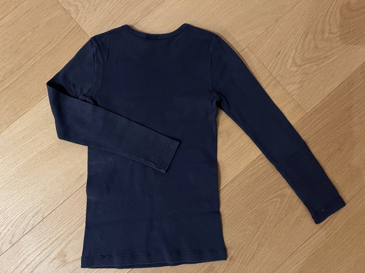 Sanetta Camicie, T-shirt & Polo: Sanetta Organic Dark Blue Long Sleeve - Size 128 – Nuovo (secondo la descrizione) da Planken venduto da R4gskL7 2
