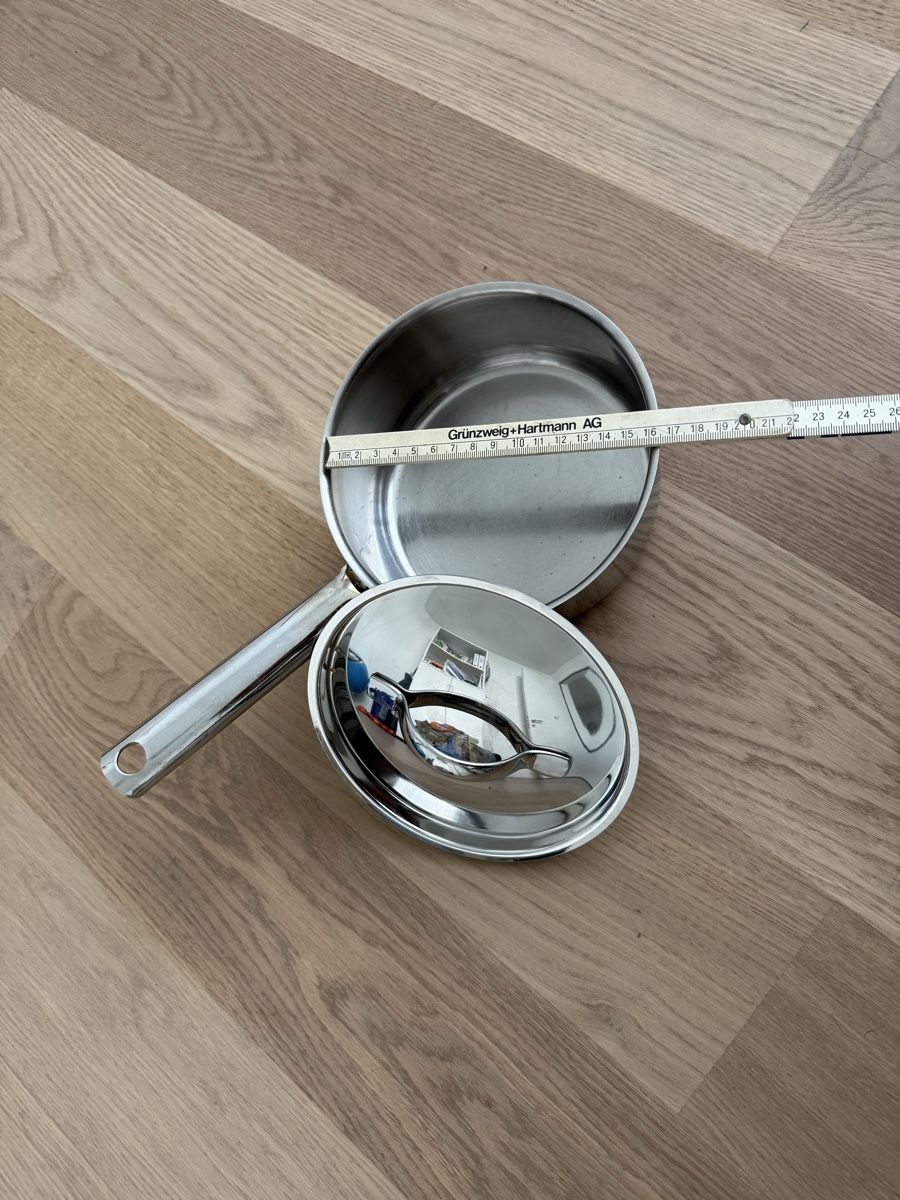 Sigg Pfannen: Pfanne SIGG Switzerland 16cm mit Deckel – Gebraucht aus Steinhausen von Oberli80 1