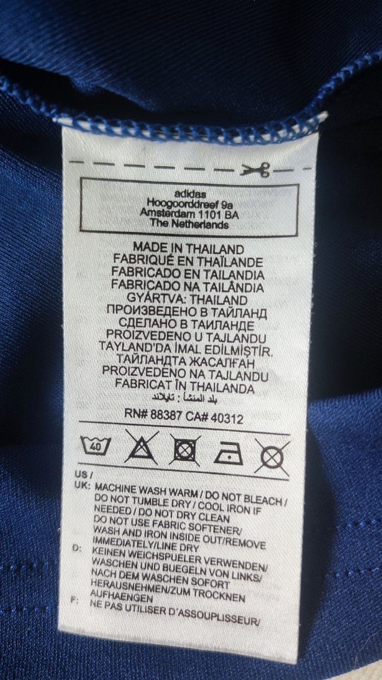 Adidas Canottiere & Pantaloni: Adidas, Blau, Grösse L – Usato da Stäfa venduto da modeflash 5