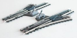 Trix Weichenpaar Spur H0