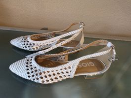 Gioseppo weisse Damenschuhe Grösse 39, luftig für den Sommer