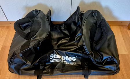 Reisetasche Semptec Urban Survival schwarz gebraucht