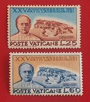 VATIKAN ITALIEN JAHRESTAG LATERANVERTRÄGE MUSSOLINI 1954**