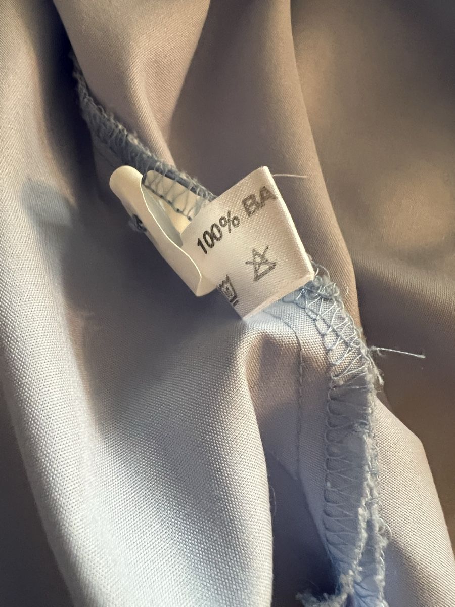 Walbusch Camicette: Walbusch Extraglatt Hemdbluse Gr. 38, hellblau  – Usato da Staad SG venduto da Chirrari 3