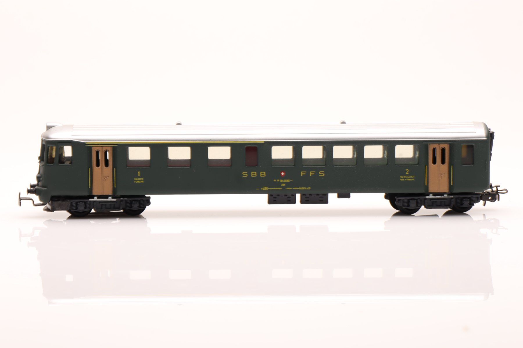Hag Modelleisenbahnen: Hag SBB ABt Steuerwagen AC ,H0 – Gebraucht aus Ried (Muotathal) von Modellbahn.swiss 1