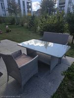 Rattan Sitzplatz