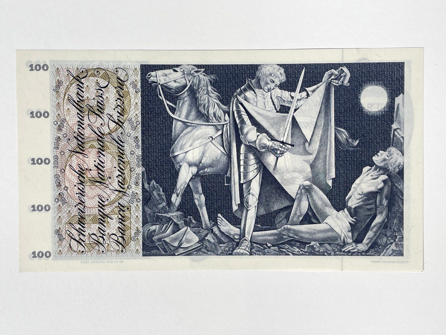 Banknoten: 100er Note Schweiz - 1972 – Gebraucht aus Zürich von Hedwig-steig