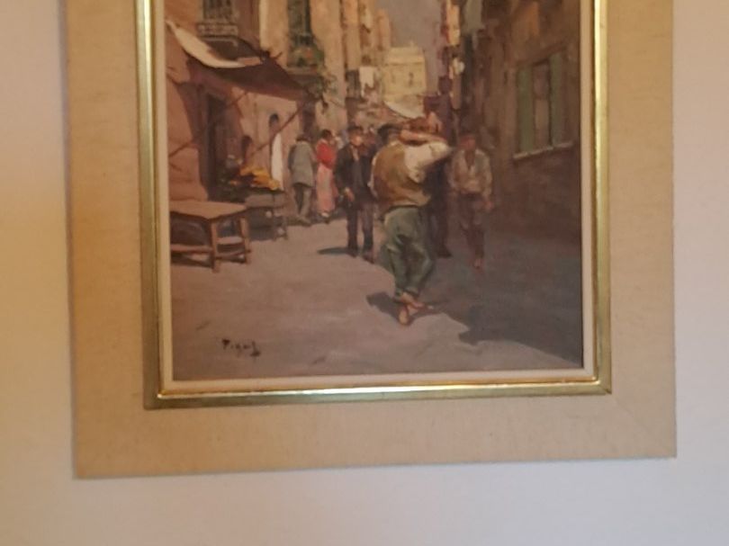 Dipinti: Original Ölgemälde "Gasse in südländischer Stadt" – Usato da Orpund venduto da Ricooder 9