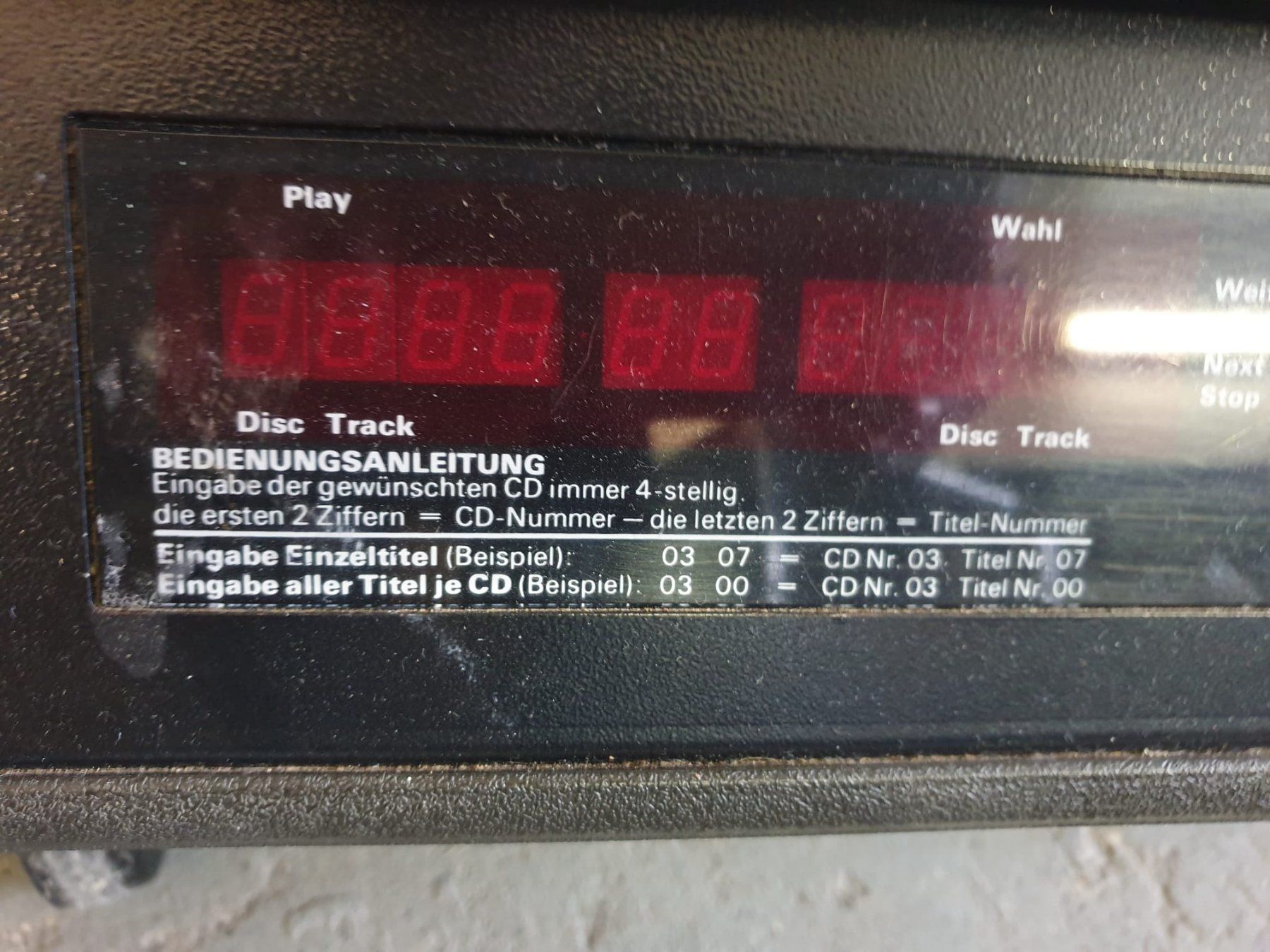 Spielautomaten: Musikbox für CD – Defekt aus Sulgen von Kengi0 4
