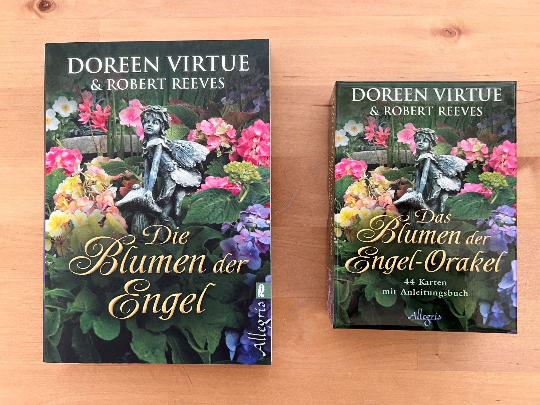 Cartoline: Doreen Virtue Engel Kartenset "Blumen der Engel" – Nuovo (secondo la descrizione) da Zug venduto da Miamo