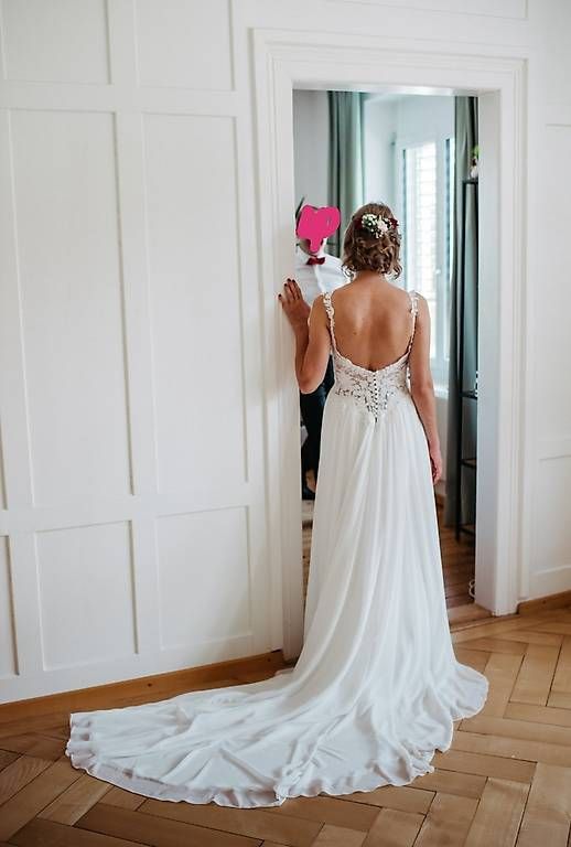 Vestiti: Hochzeitskleid 34 – Usato da Eggersriet venduto da cherry.k 3