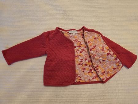 Veste bébé matelassée Cadet Rousselle, taille 6 mois