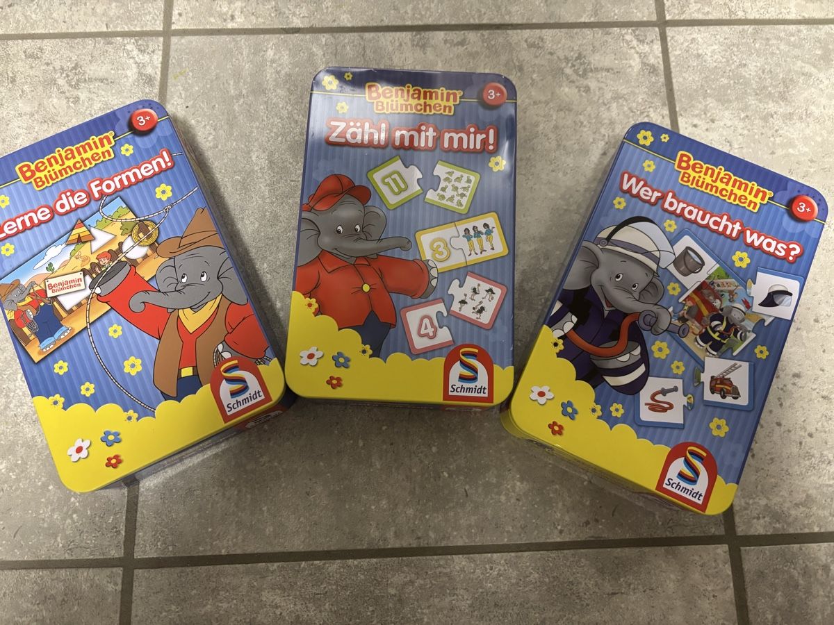 Giochi: 3 Benjamin Blümchen Reisespiele – Usato da Emmenbrücke venduto da taigi01