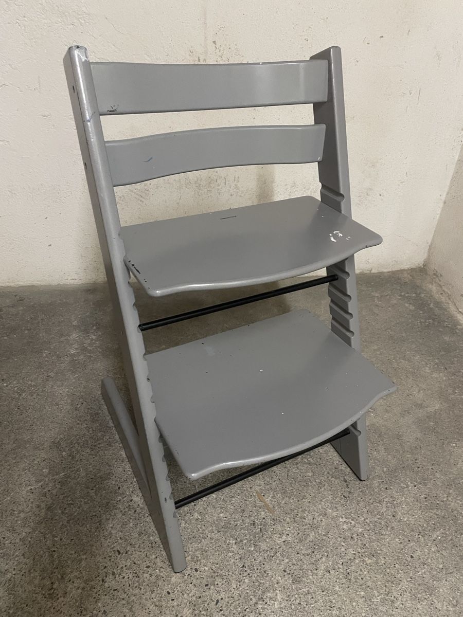 Stokke Seggioloni: Tripp Trapp grau von Stokke – Usato da Zürich venduto da luu-la 5