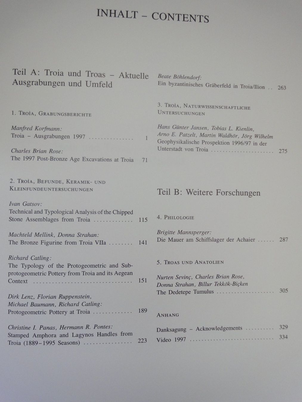 Bücher: STUDIA TROICA - BAND 8 - 1998 – Neu (gemäss Beschreibung) aus Biel/Bienne von 07helios032 1