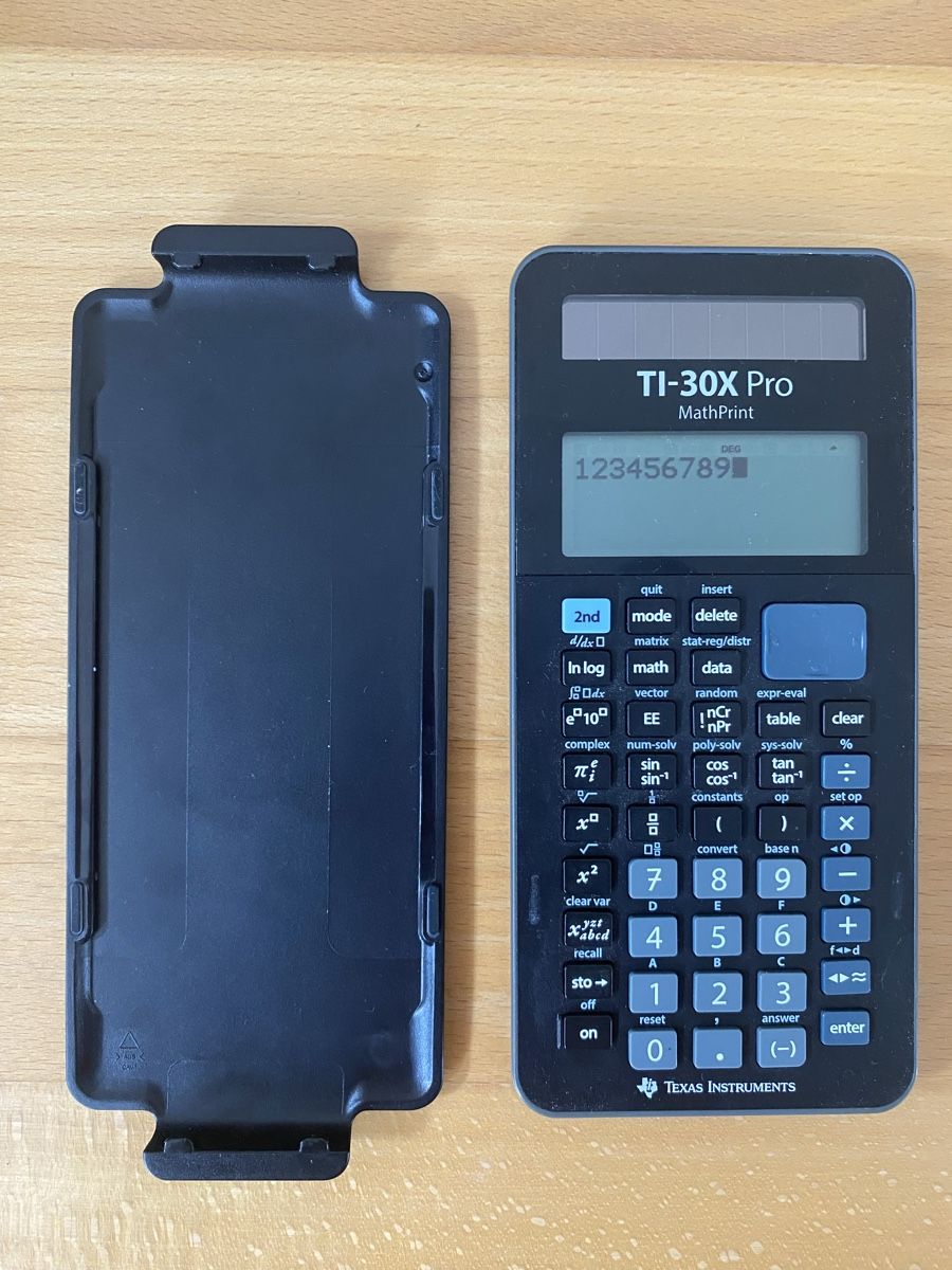 Texas Instruments Taschenrechner: Taschenrechner Texas Instruments TI-30X Pro MathPrint – Gebraucht aus Bassersdorf von jeh99