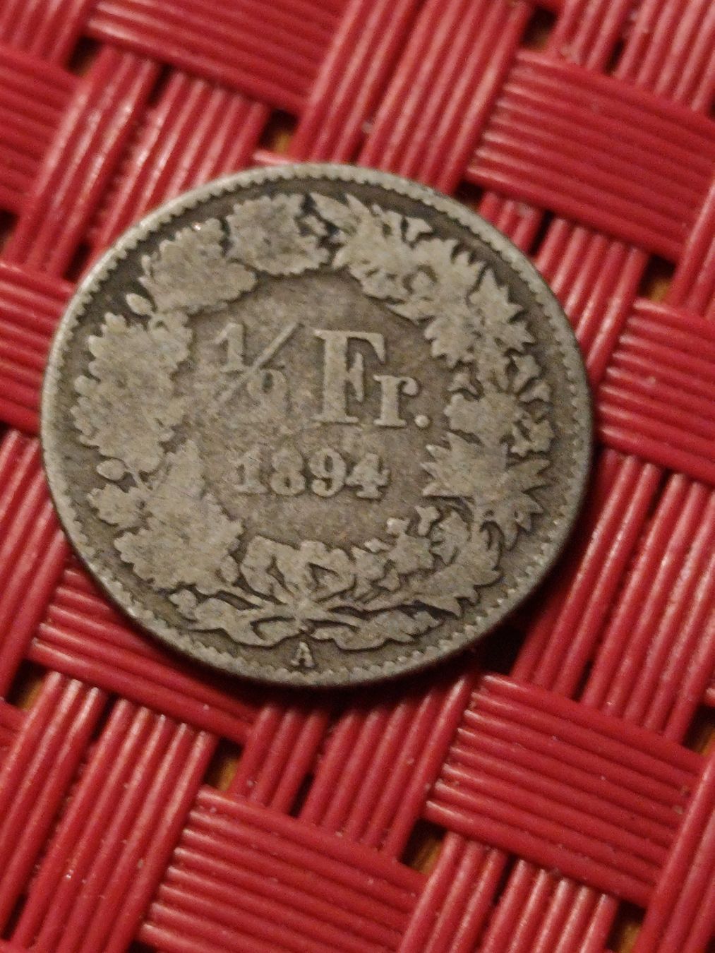 Tutti le monete: 50rappen silber uralt 1894 – Usato da minusio venduto da bierbrauer
