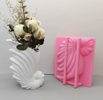 Silikon Form zum Giessen von Vasen! Muschel