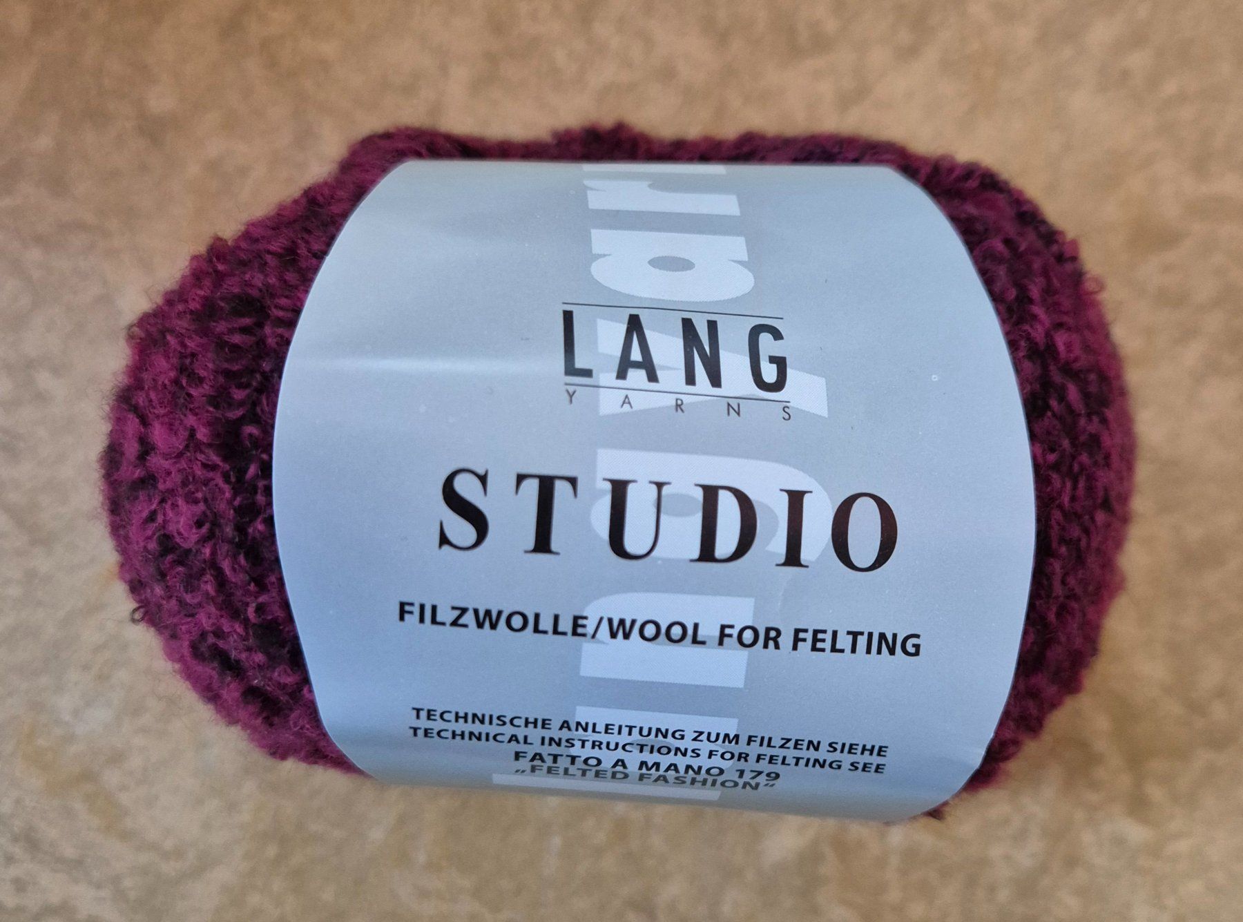 Lana: Aktion: Filzwolle Studio – Nuovo e nell'imballaggio originale da Rotkreuz venduto da Basana2 1
