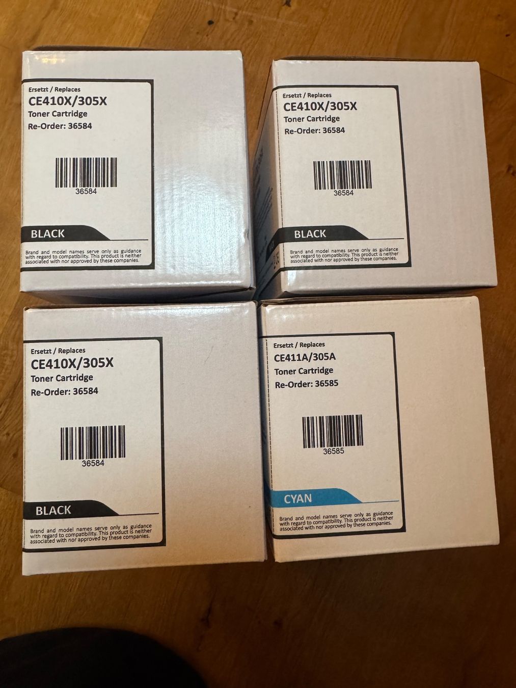 Hewlett Packard Cartucce per stampanti & toner: Drucker Patronen HP LaserJet – Nuovo e nell'imballaggio originale da Oberglatt ZH venduto da Richard1012