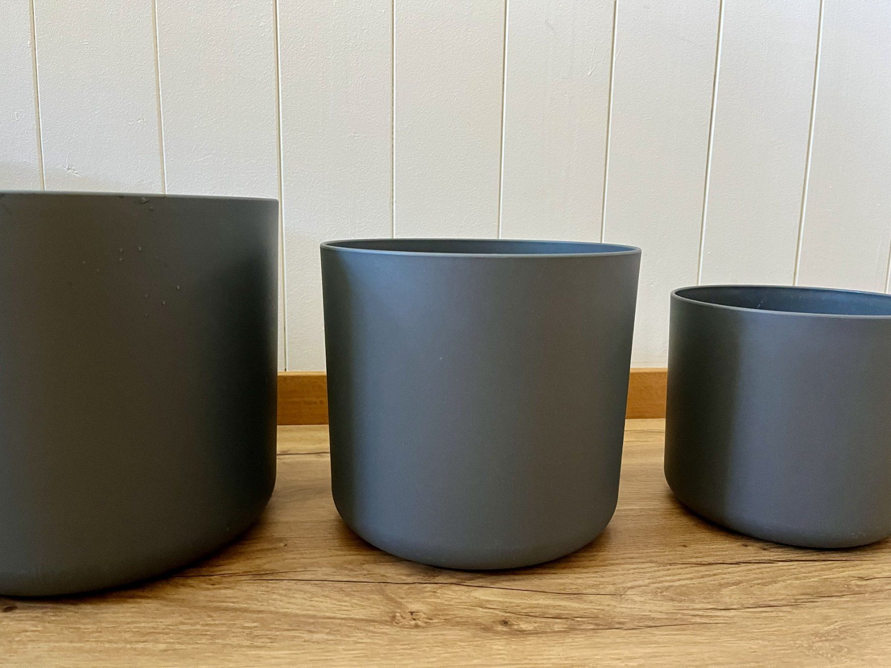 Vasi per fiori: Elho Blumentöpfe B.for soft, Anthrazit, 14, 18, 22, 25, 35 – Usato da Grosshöchstetten venduto da Professio7 3