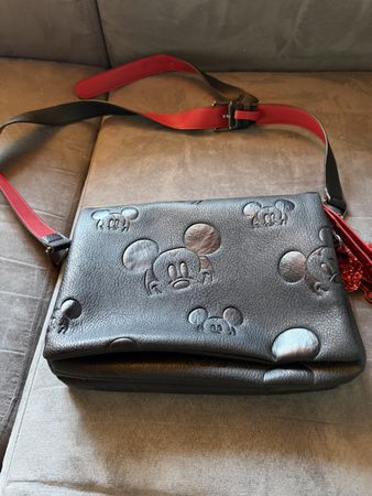 Sac bandoulière, Desigual noir et rouge 