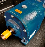 STM Getriebemotor AMP 50/2, 1/4.4, Top Zustand, Blau!