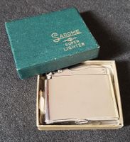 Sarome Benzin Feuerzeug Briquet vintage Original Box