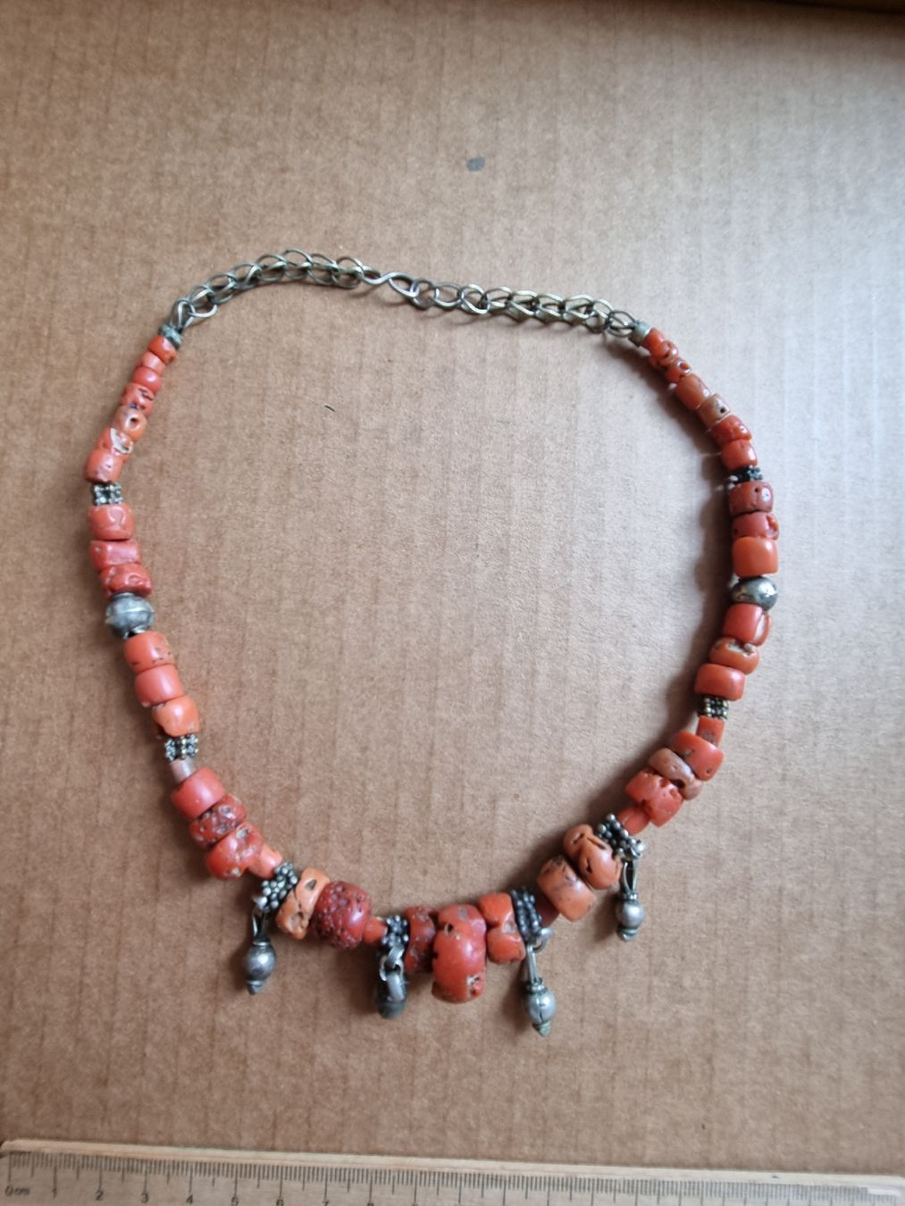 Catenine: Vintage Korallenkette   – Usato da Schaffhausen venduto da Leveron13 2