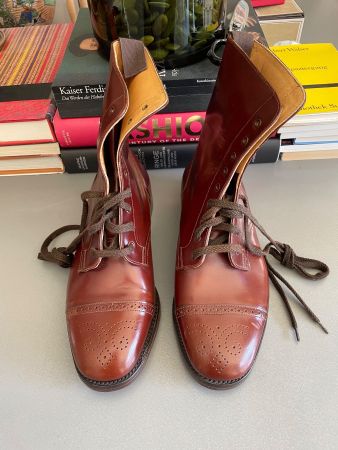 LOAKE handcraftet VINTAGE 39 Boots Bottinen QUALITÄT Neu!