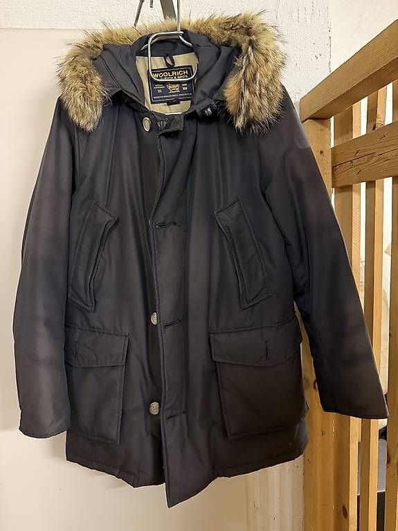 Giacche: Woolrich Winterjacke (Dunkelblau) – Usato da Zürich venduto da Marc.Peter