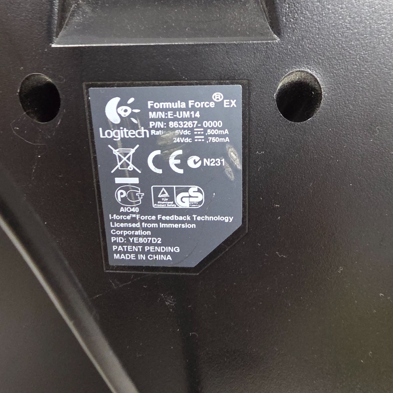 Logitech Manettes: Logitech Formular Force EX Lenkrad – D'occasion à Luzern par Cado12 3