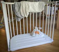 Babybay Beilstellbettchen mit Matratze