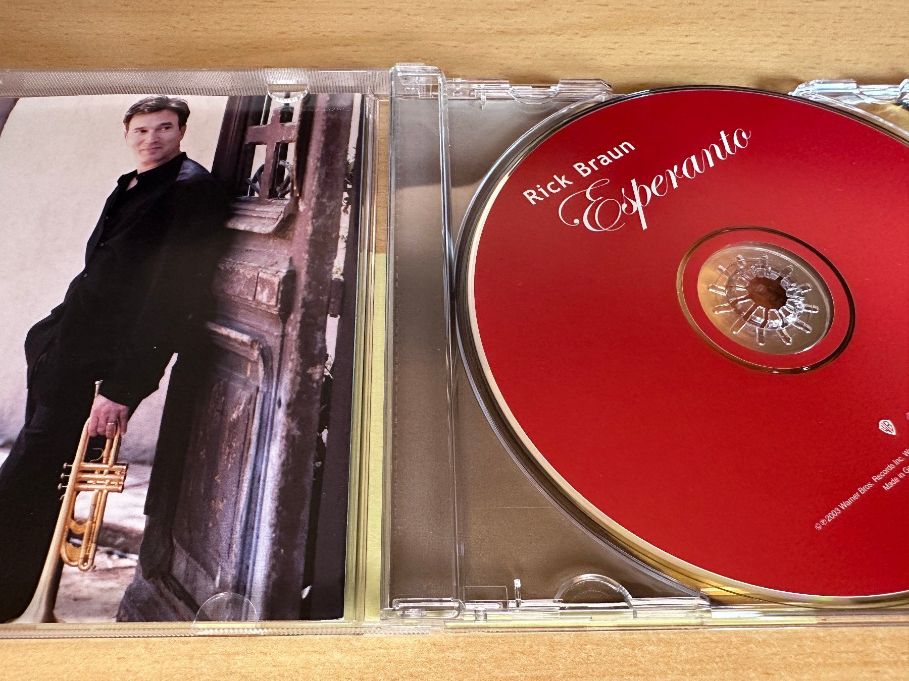 CD: Rick Braun – Esperanto – Usato da Rikon im Tösstal venduto da Alpenmutz 2