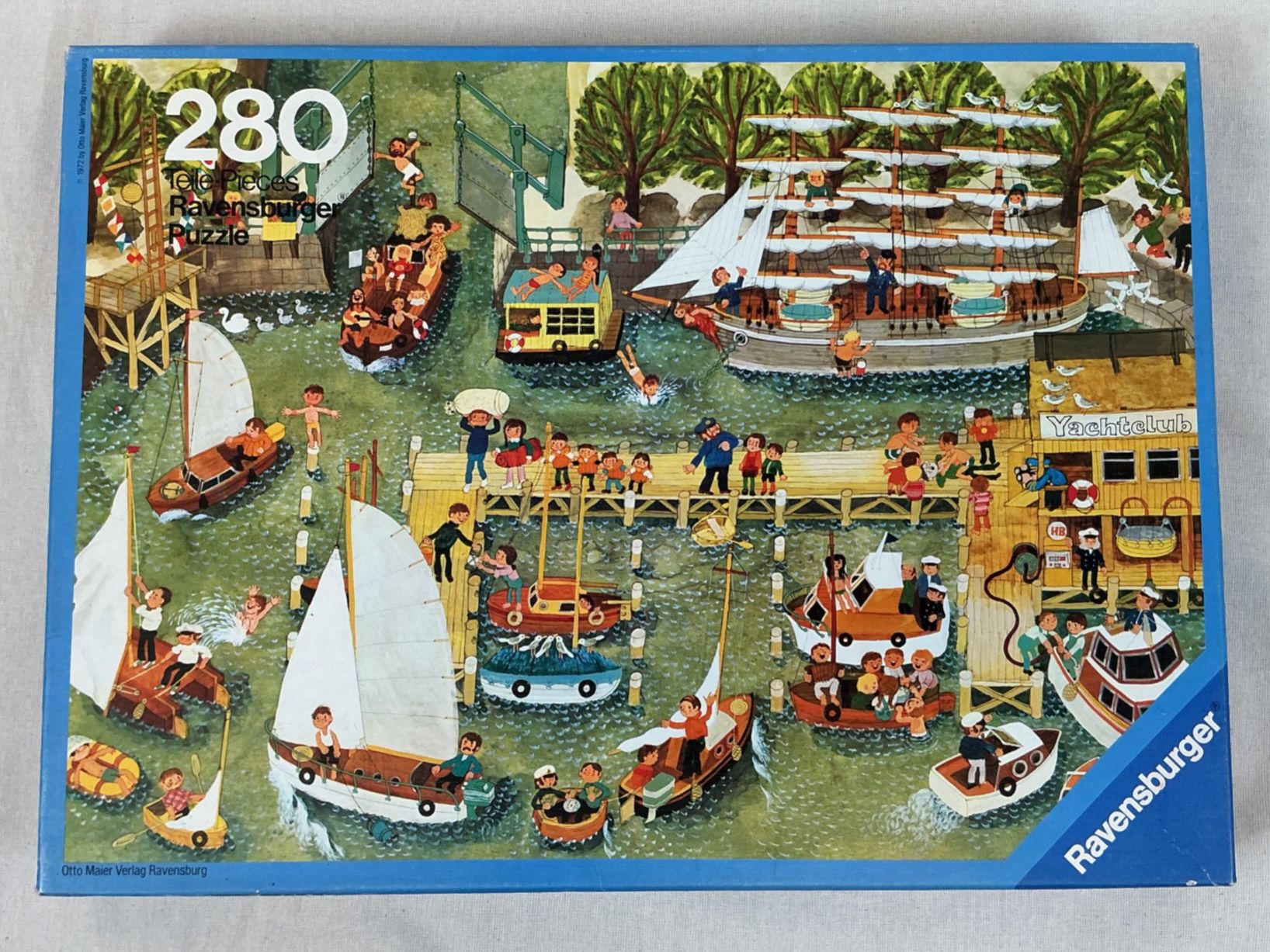 Ravensburger Puzzle: RAVENSBURGER Puzzle "Yachthafen" 280 Teile – Usato da Richterswil venduto da Restwert_Richterswil 7