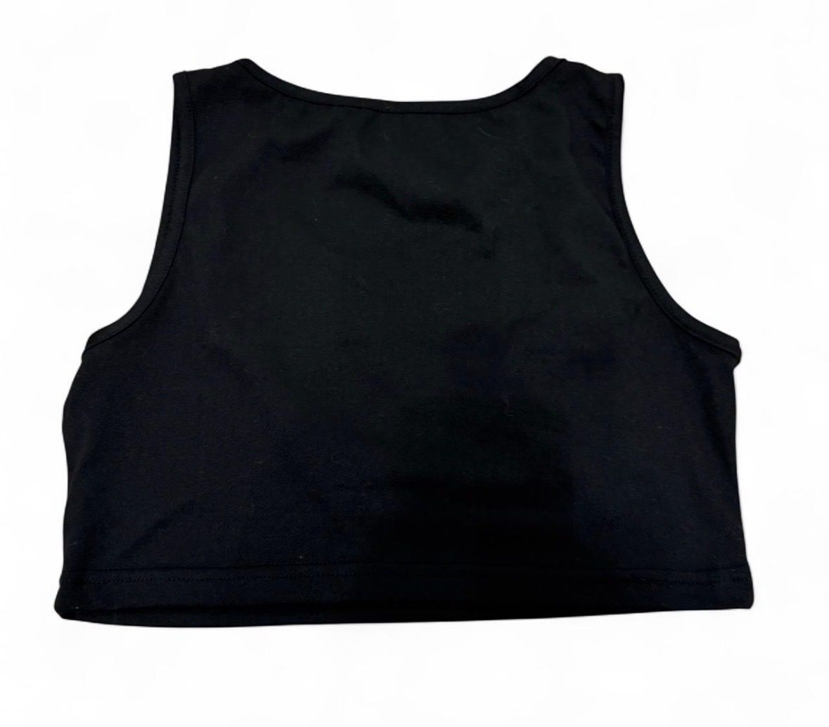Top: Damen Crop Top Schwarz  – Nuovo (secondo la descrizione) da Marbach SG venduto da Rob_sta 1
