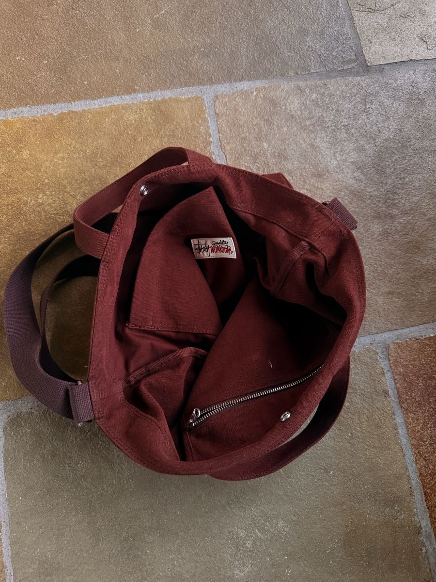 Borse: STUSSY CANVAS CROSSBODY BAG - BROWN – Usato da Zürich venduto da zoh_26cj 1