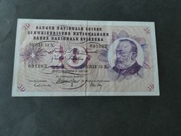 Schweiz 1968, 10 Franken