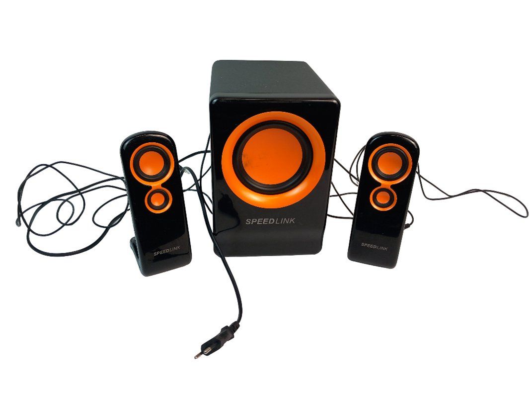 Casse acustiche: VIVENTE 2.1 Subwoofer System, black-orange – Usato da Hünenberg venduto da Restwert_Zug 1