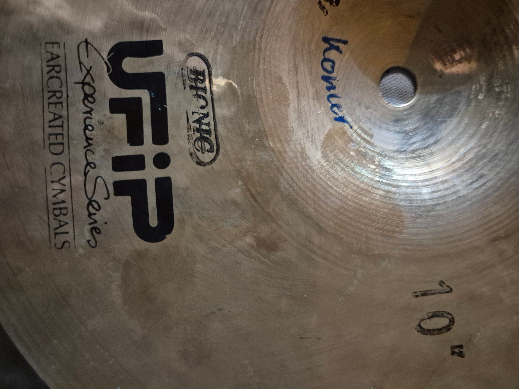 Musikinstrumente: UFIP Splash Becken 10" – Gebraucht aus Aesch BL von RedChief-125 2