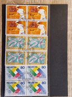 CH 1985 - Satz 4er Blocks -Nr. 717-719 -  gestempelt