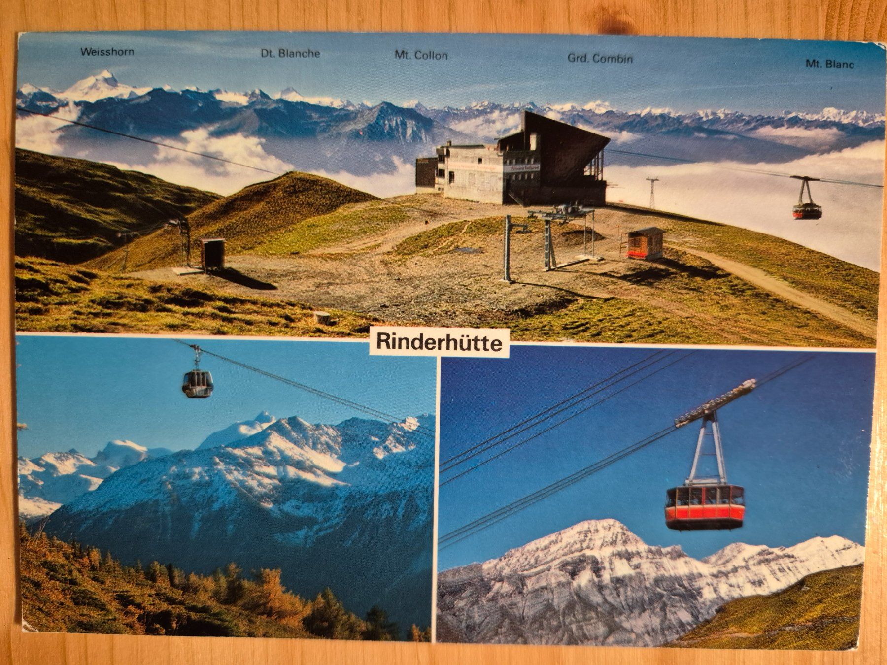 Cartoline postali: Leukerbad - Panorama Rinderhütte – Usato da St-Léonard venduto da thipif