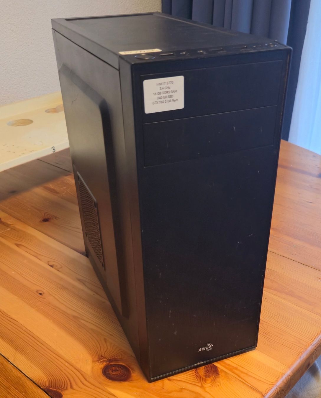 Asus PC: 'PC mit Asus P8H77-M PRO Mainboard – Usato da Amriswil venduto da Chris-Tech